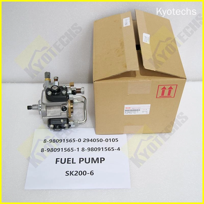 8-98091565-0 294050-0105 8-98091565-1 8-98091565-4 SK200-6 Fuel Pump