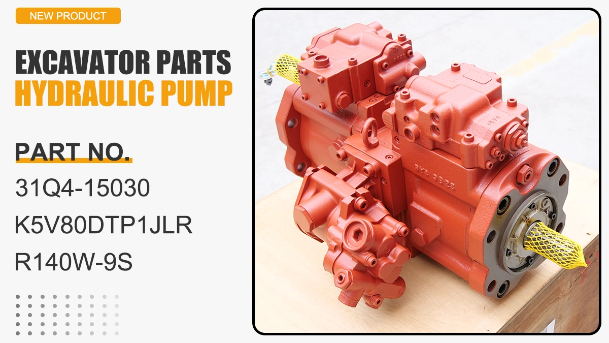 31Q4-15030-31Q4-10010-31Q4-19010-31N4-15021-K5V80DTP1JLR-9NB2-R140W-9S-Hydraulic-pump-for-Hyundai 31Q4-15030 31Q4-10010 31Q4-19010 31N4-15021 K5V80DTP1JLR-9NB2 R140W-9S Hydraulic pump for Hyundai