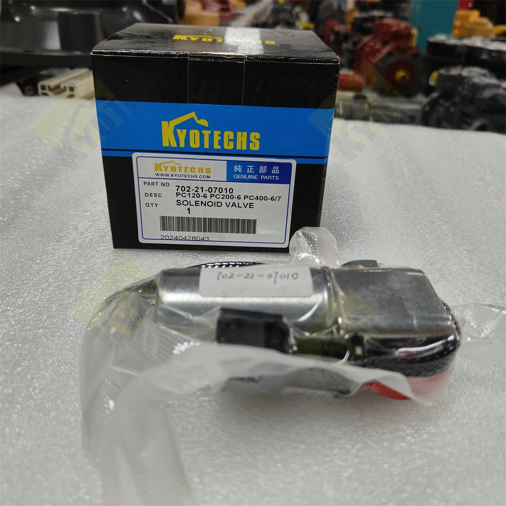 702-21-07010 PC120-6 PC200-6 PC400-6 7 SOLENOID VALVE