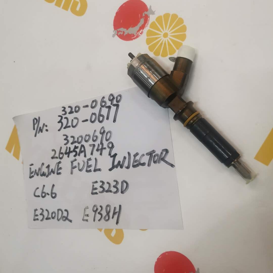 320-0690 320-0677 3200690 2645A749 ENGINE FUEL INJECTOR C6.6 E323D E320D2 E938H (2)