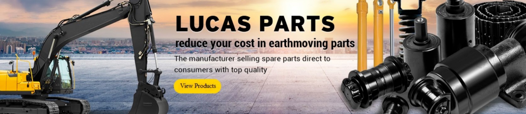 LUCAS PARTS excavator engine assembly manufacturer brands