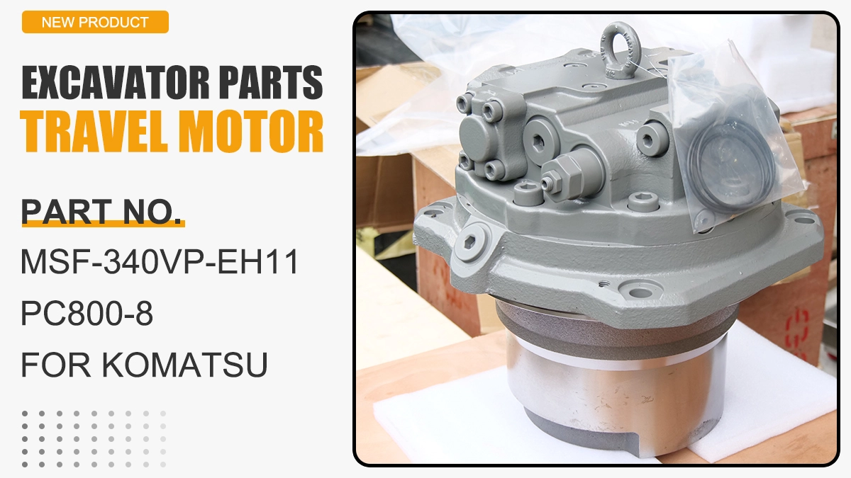 MSF-340VP-EH11-PC800-8-travel-motor MSF-340VP-EH11 PC800-8 travel motor