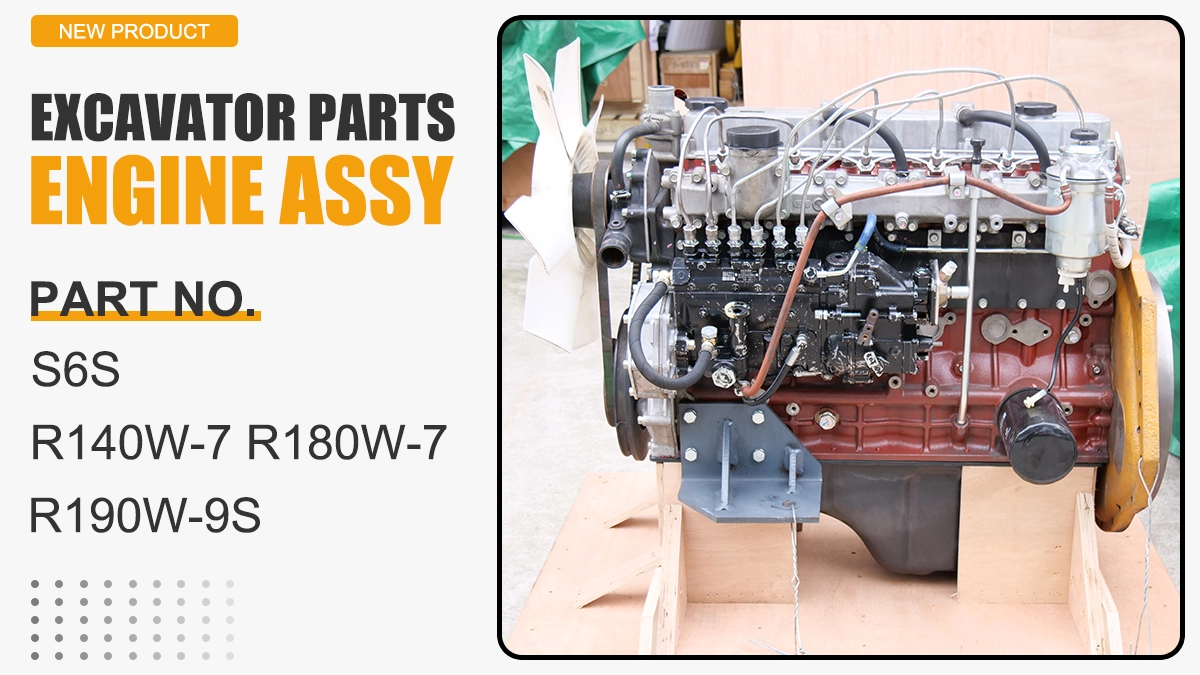 R140W-7 R180W-7 R190W-9S S6S ENGINE