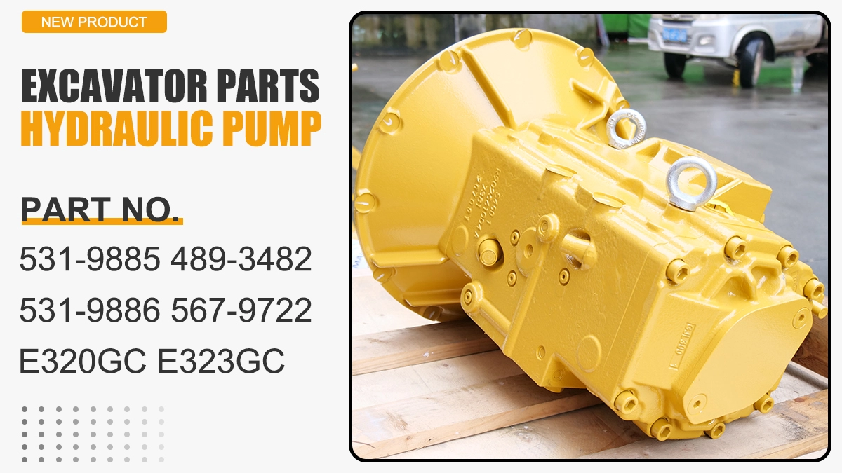 531-9885 5319885 489-3482 531-9886 567-9722 E320GC E323GC HYDRAULIC PUMP