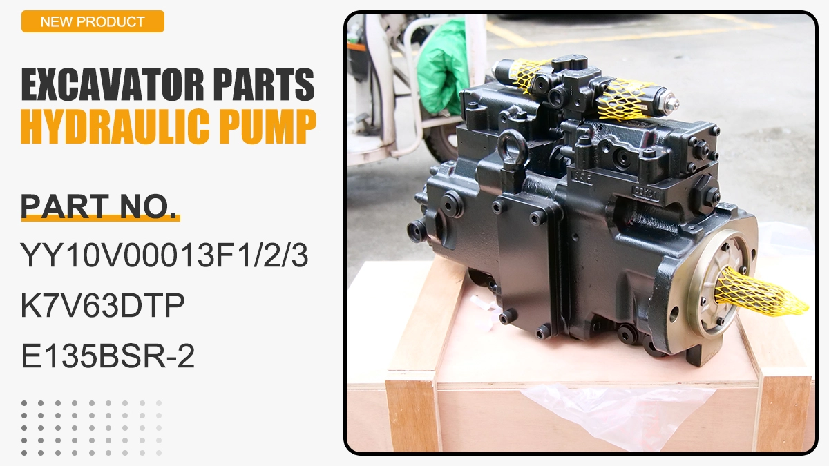 YY10V00013F1-2-3 K7V63DTP E135BSR-2 SK135 174R-0E13-VC Hydraulic Pump