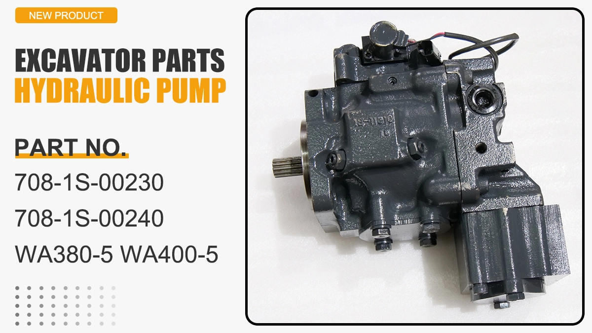 708-1S-00230 708-1S-00240 708-15-00260 708-15-00280 WA380-5 WA400-5 WA480-5 HYDRAULIC PUMP