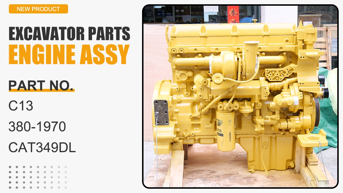 380-1970-CAT349DL-C13-ENGINE-ASSY 380-1970 CAT349DL C13 ENGINE ASSY