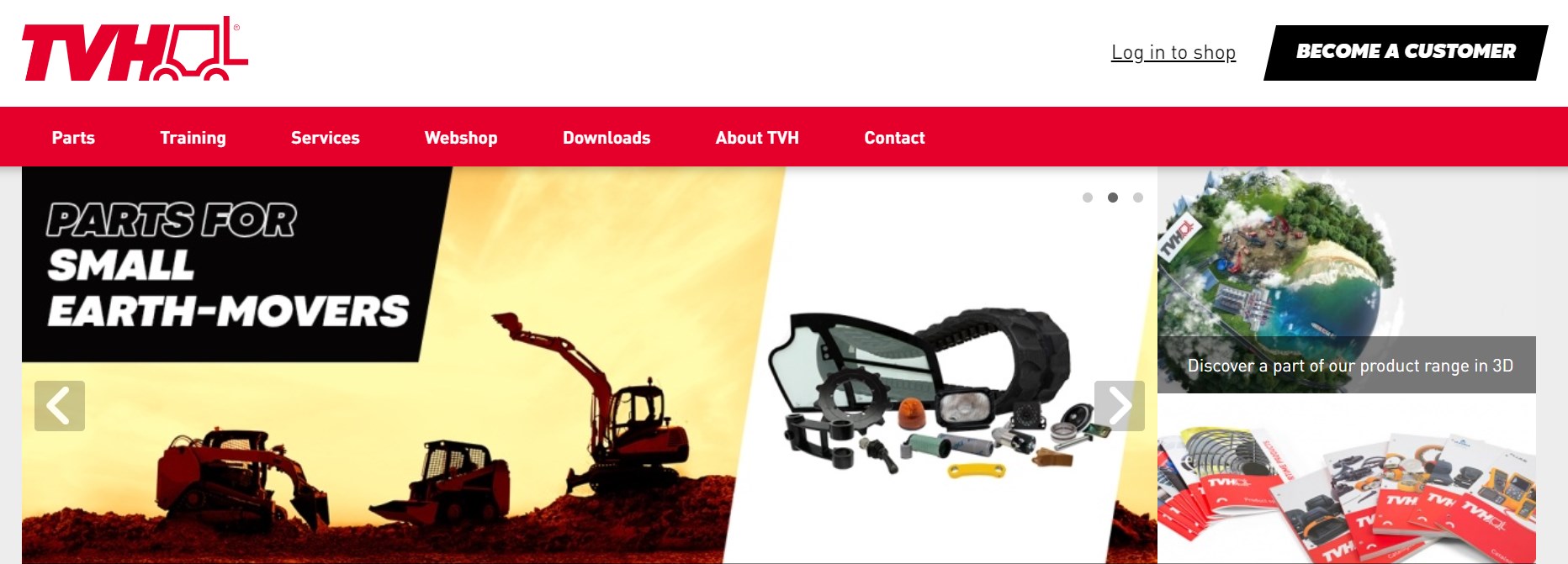 TVH Hydraulic Parts machine manufacturer brands