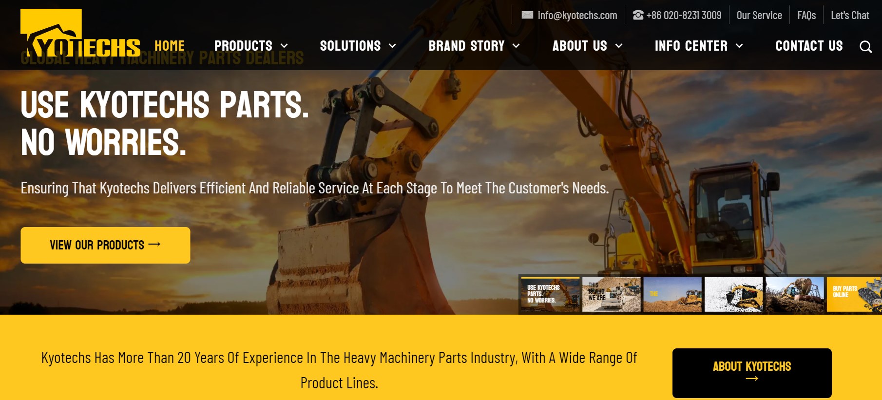 KYOTECHS excavator engine assembly manufacturer brands