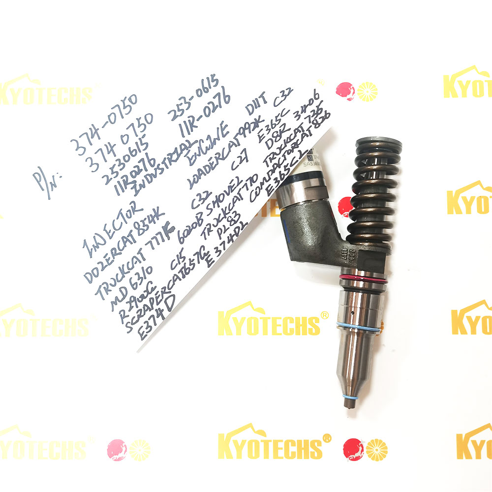 374-0750 3740750 253-0615 2530615 11R-0276 11R0276 INJECTOR FOR D11T C32 C27 E365C MD6310 D8R 3406 E374D E374DL E365C2