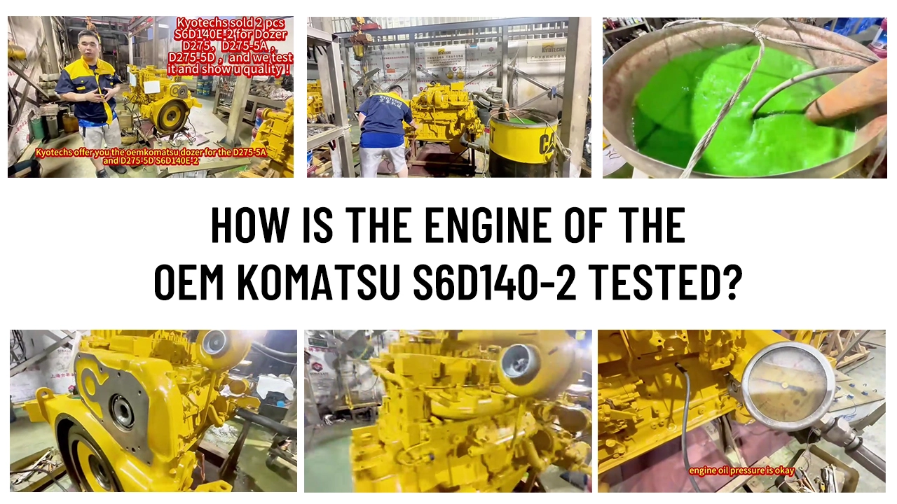 How-is-the-engine-of-the-OEM-Komatsu-S6D140-2-tested How is the engine of the OEM Komatsu S6D140-2 tested