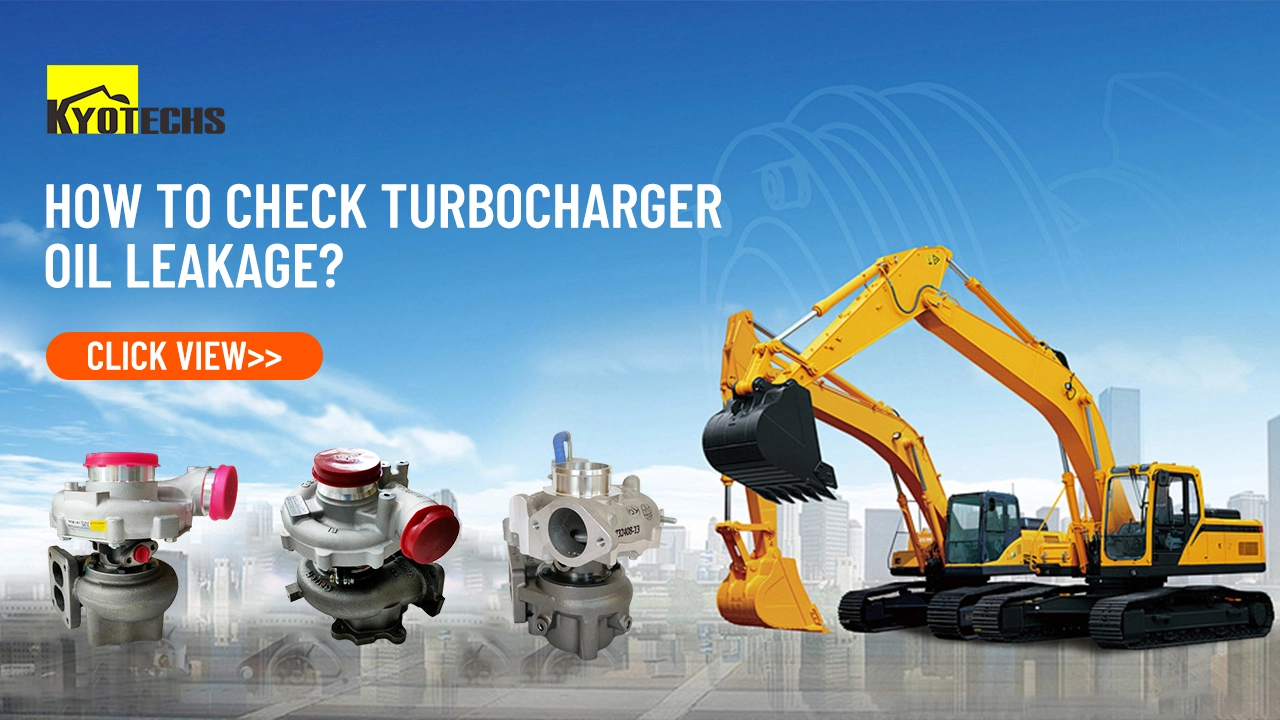 How to check turbocharger oil leakage
