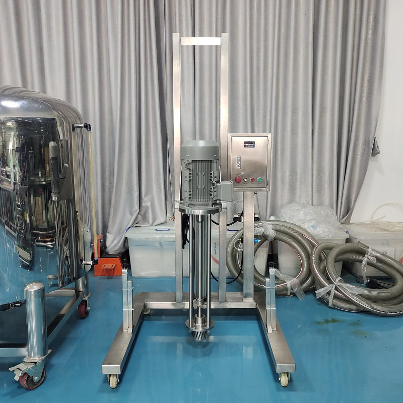malaxeur pneumatique à levage