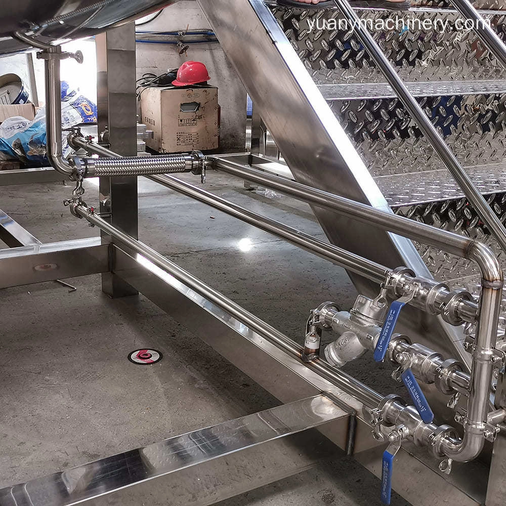 stainless mixing tank