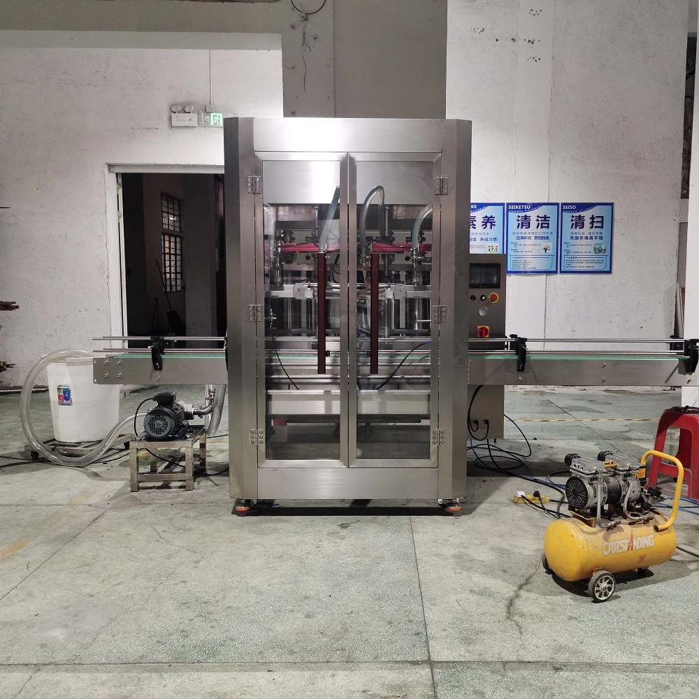 4 heads detergent filling machine (1)