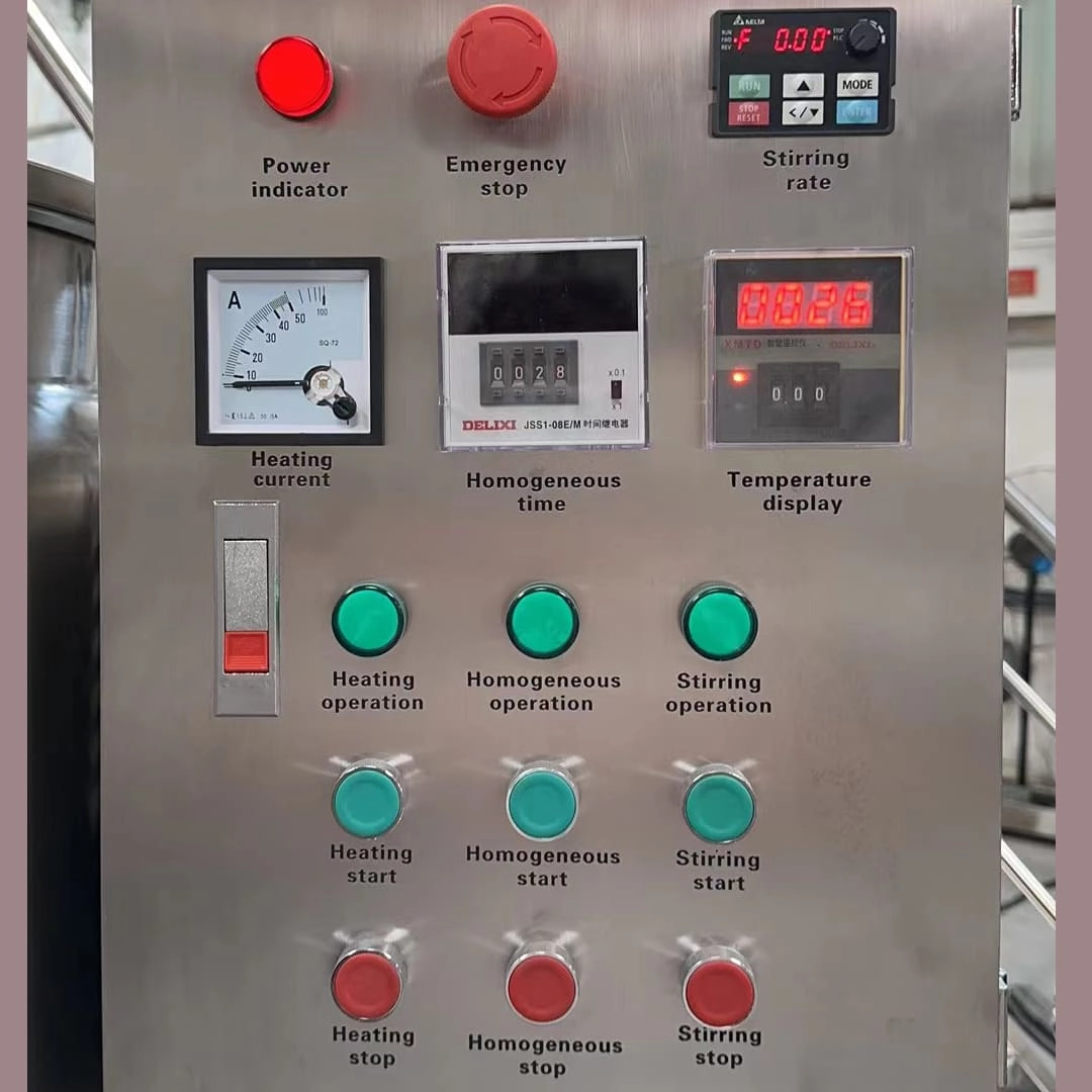 cosmetic mixing tank