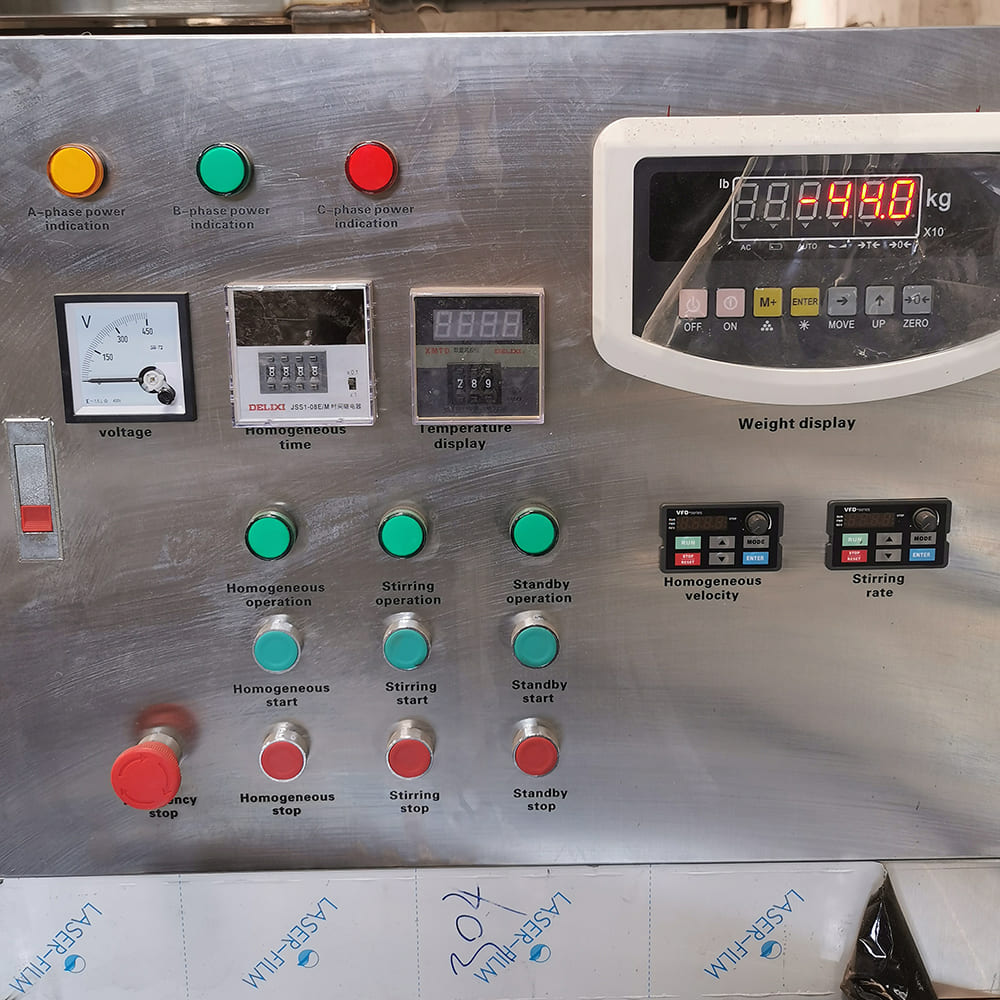 agitator mixing tank