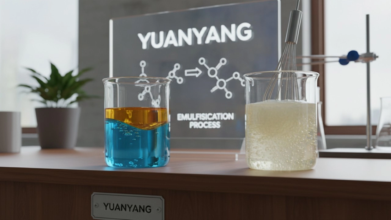 why dont oil and water mix、oil water emulsification process