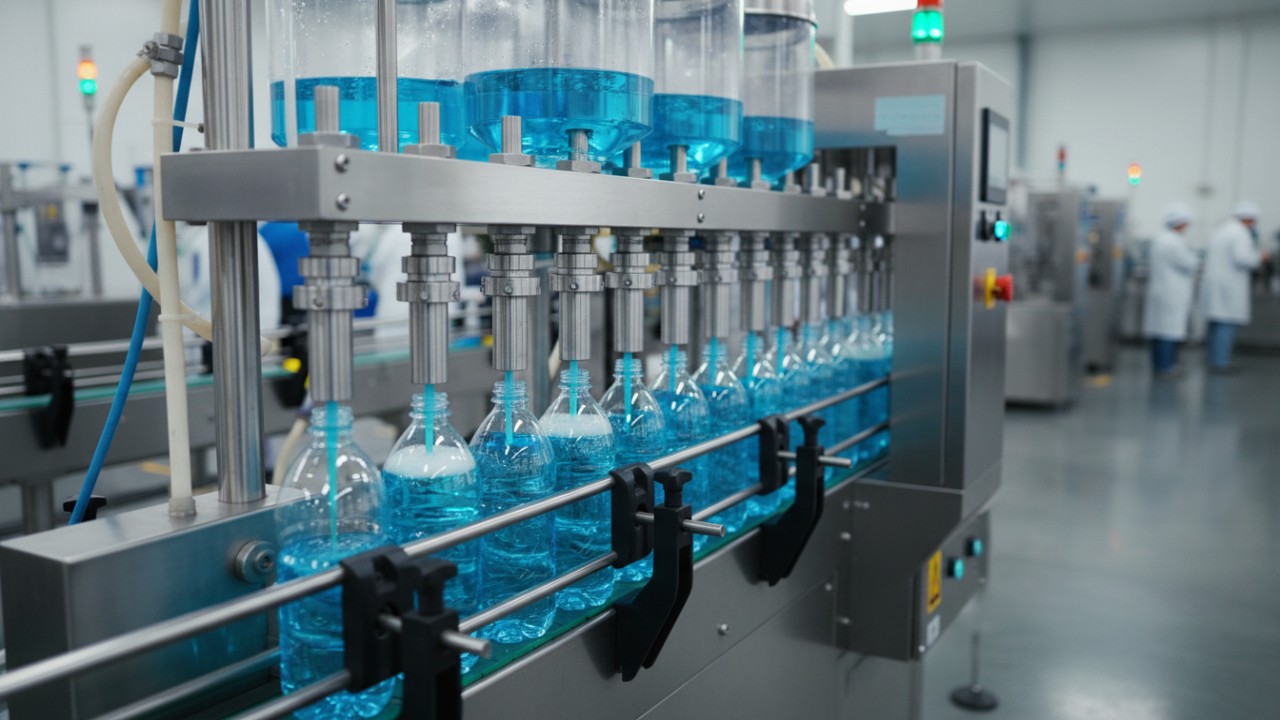 automatic liquid filling machine