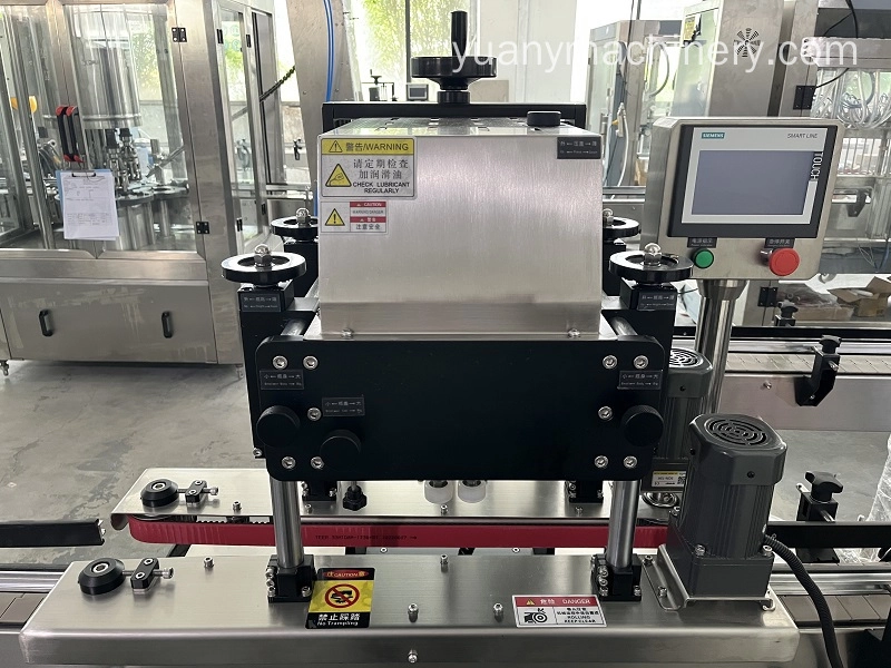 Automtaic Capping Machine with Vibrating Cap Feeder (1)