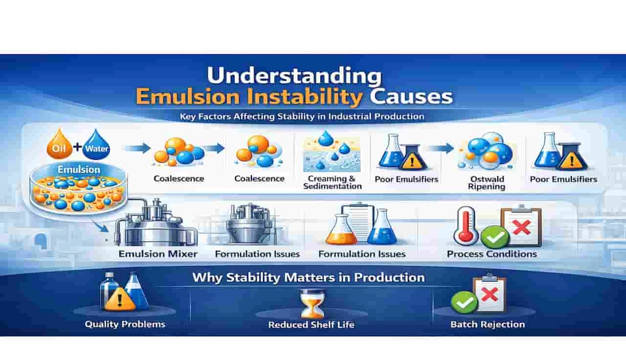 Emulsion Instability Causes