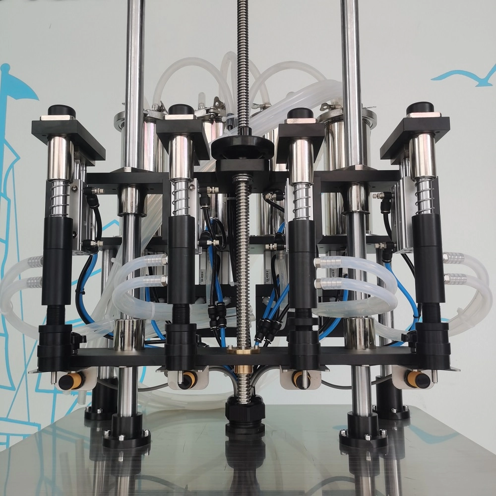 4 heads perfume filling machine