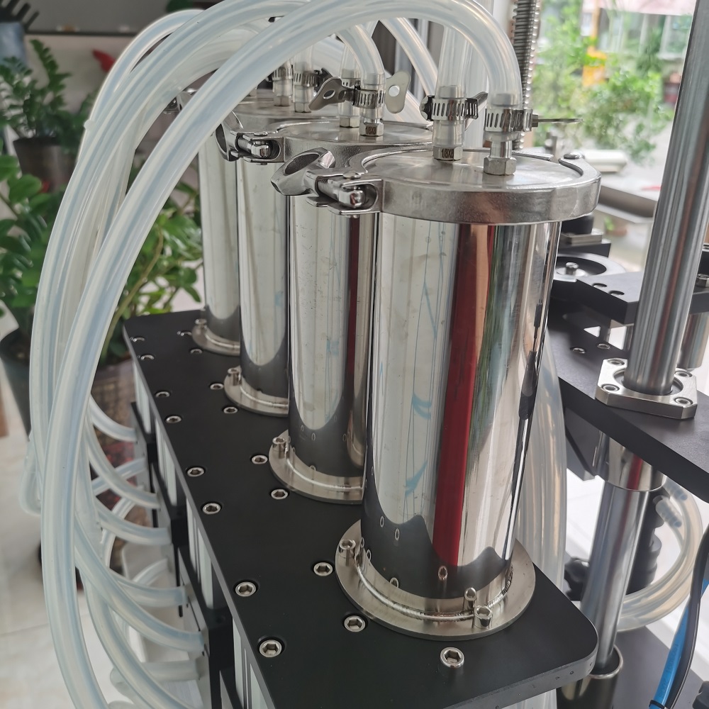 máquina llenadora de perfume semiautomática