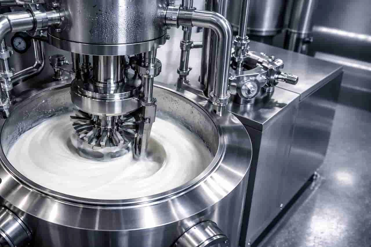 مُجَانِس مُسْتَحْلَب مُفْرَغ