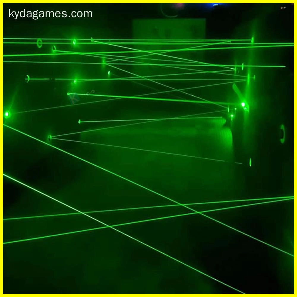 kyda Interactive Activation Challenge Game Room Laser Games Equipment:120pcs 10cm Round LED laser ball - Kyda
