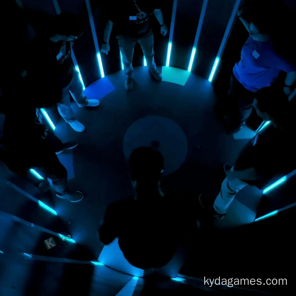 cylindrical group coordination game - Kyda