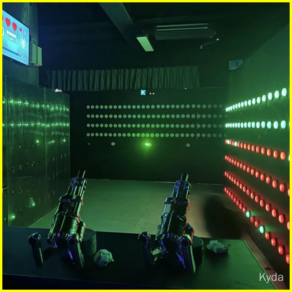futuristic laser battle zone - Kyda