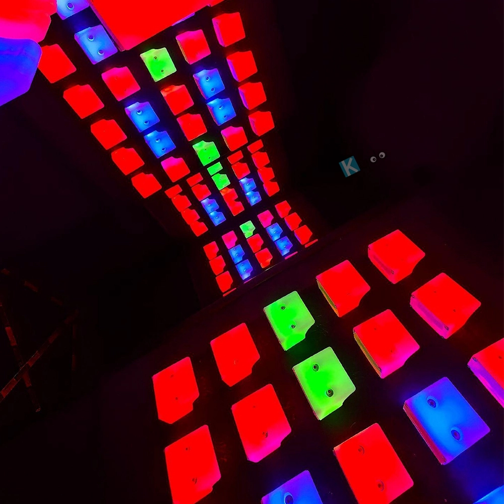 game-based wall climbing with LED tech - Kyda