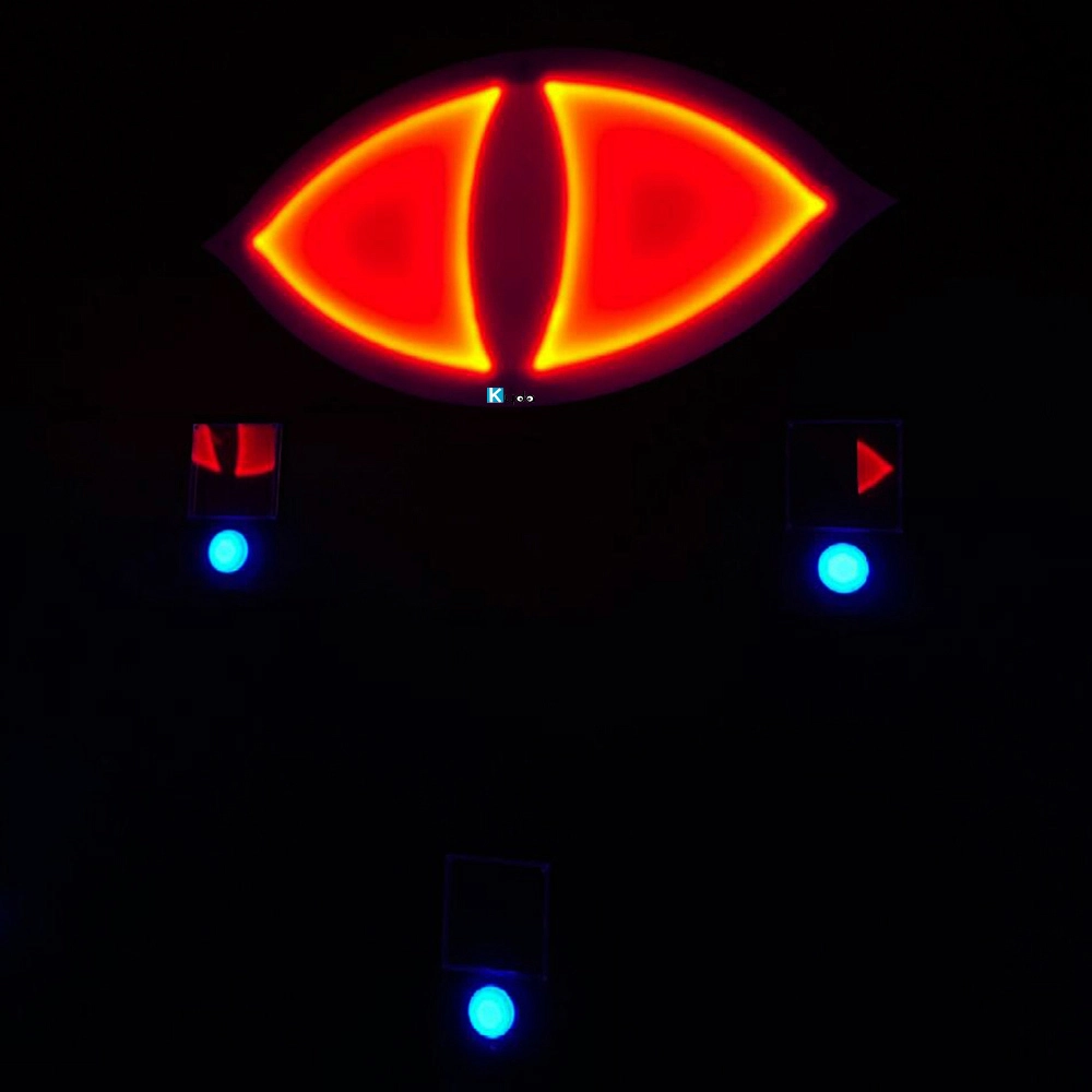 group escape challenge with LED surveillance - Kyda