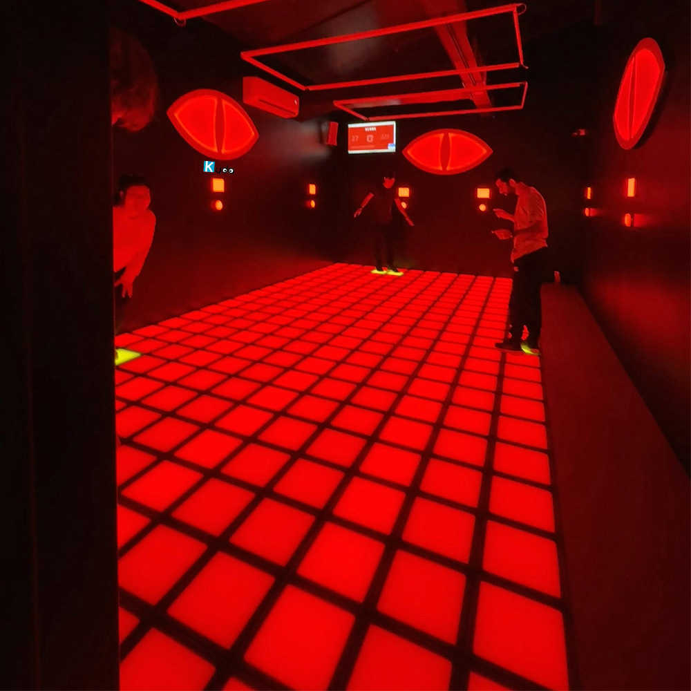 hide and survive LED grid room