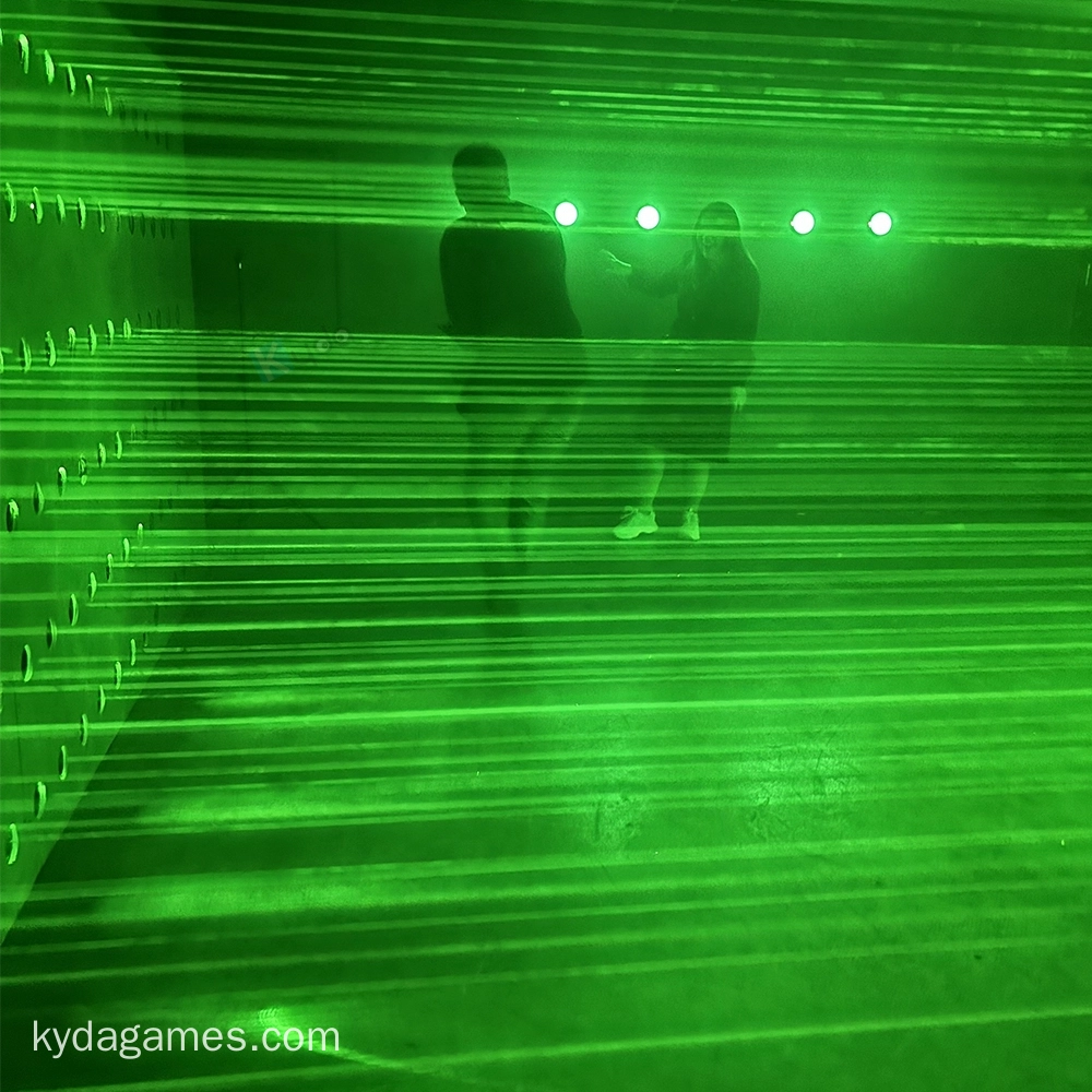 kyda Interactive Activation Challenge Game Room Laser Games Equipment - Kyda