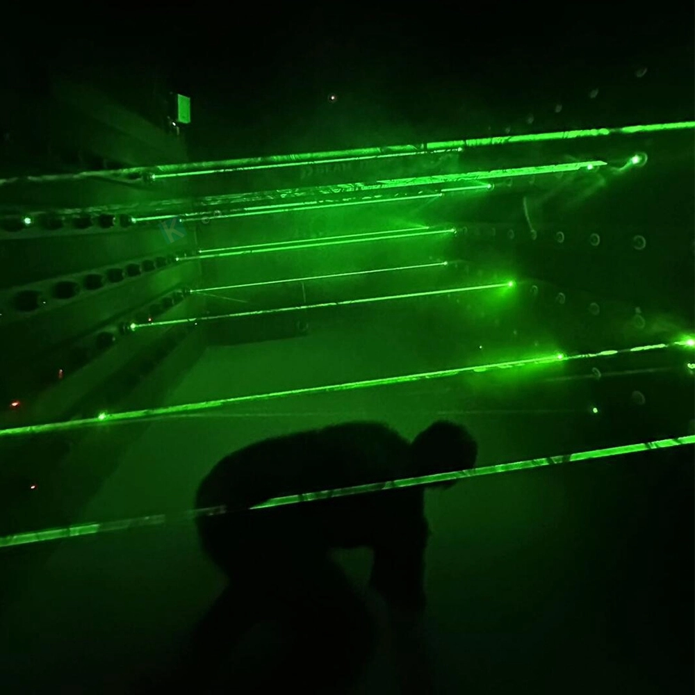 kyda-Interactive Activation Challenge Game Room Laser Games Equipment Indoor for Kids Adults Led Light Laser Game Arena - Kyda