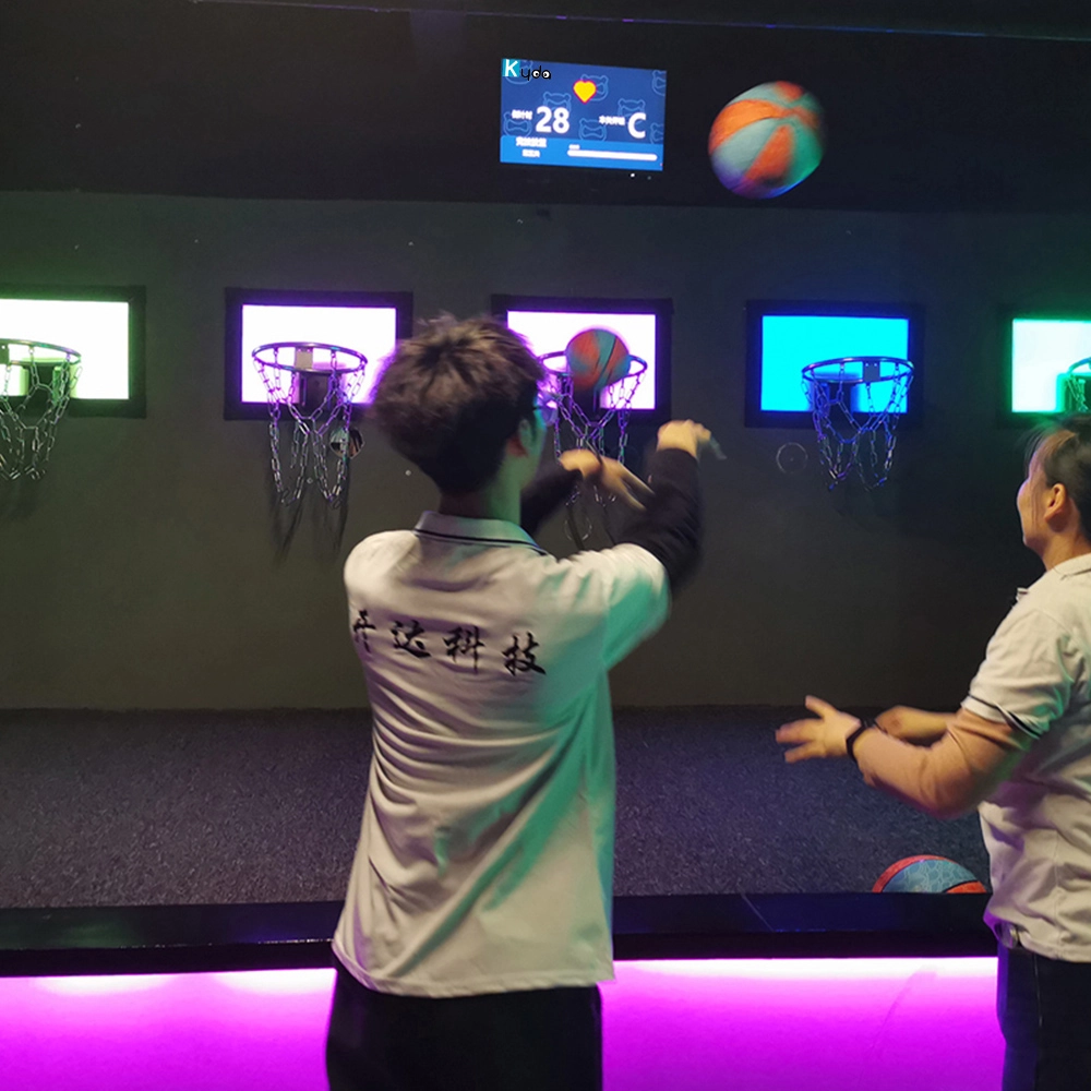 multiplayer LED basketball fitness game - Kyda