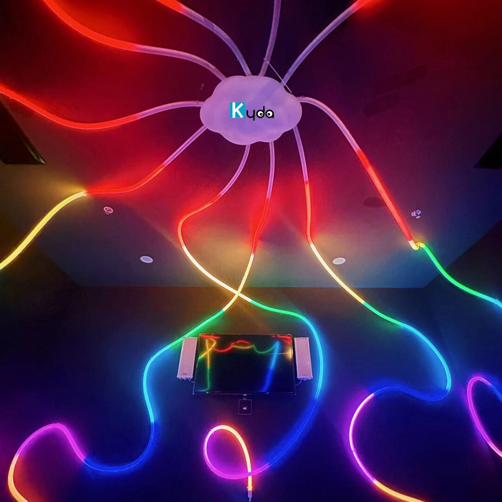 multiplayer LED flash reaction game - Kyda