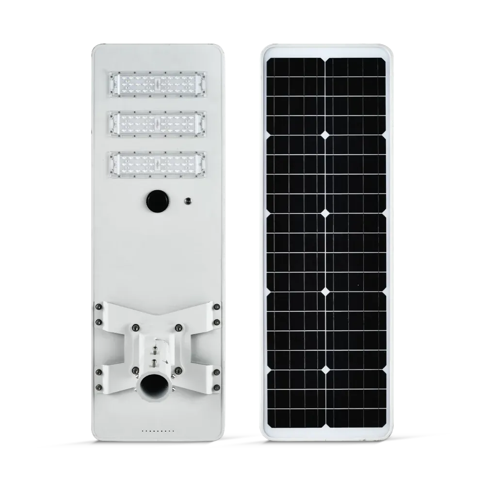 Durable all in one solar street lighting system