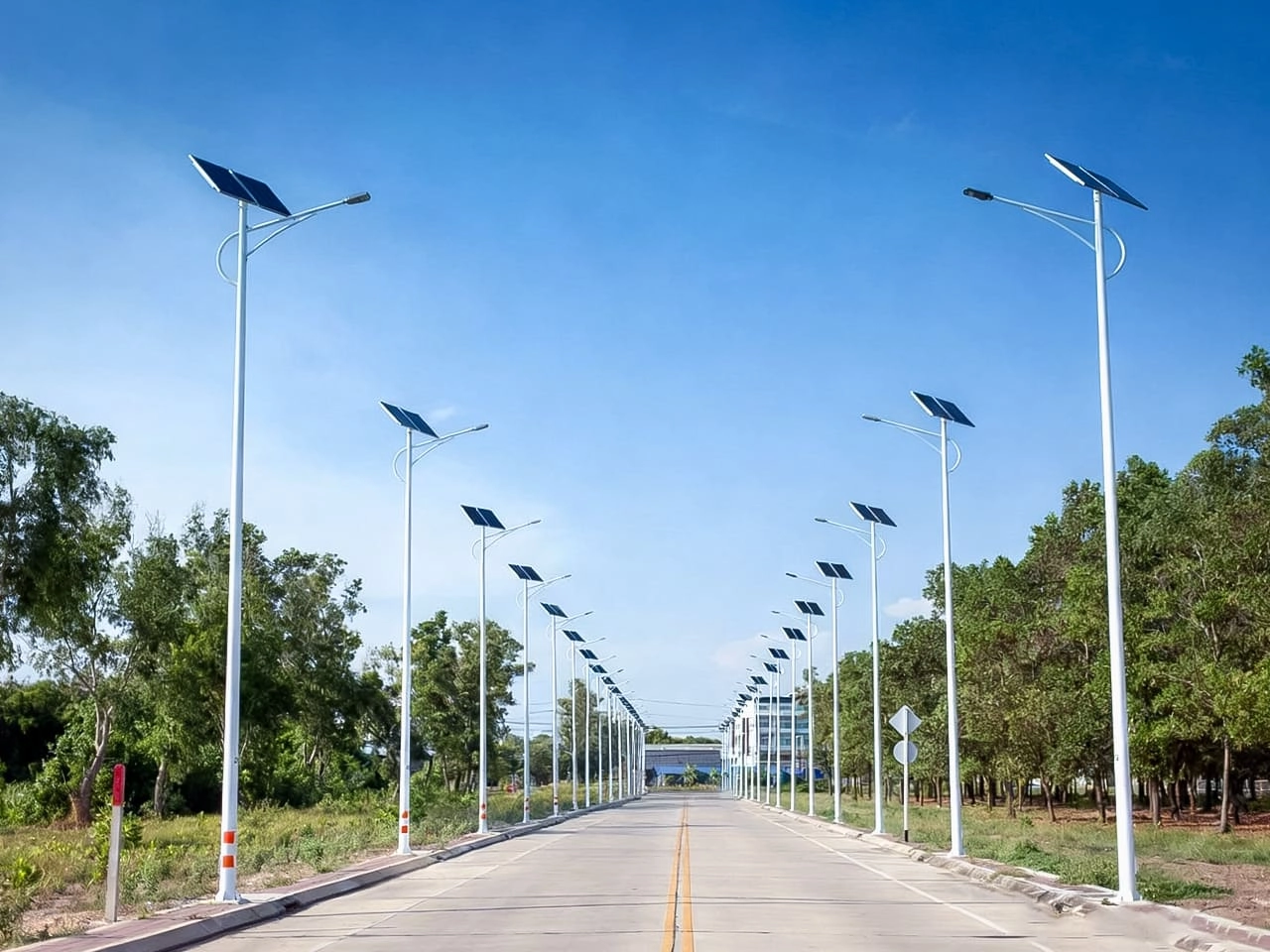 solar street light for municipal road