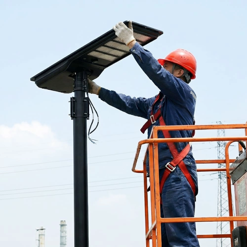 Integrated-streetlight,-simple-and-lightweight-for-faster-installation.