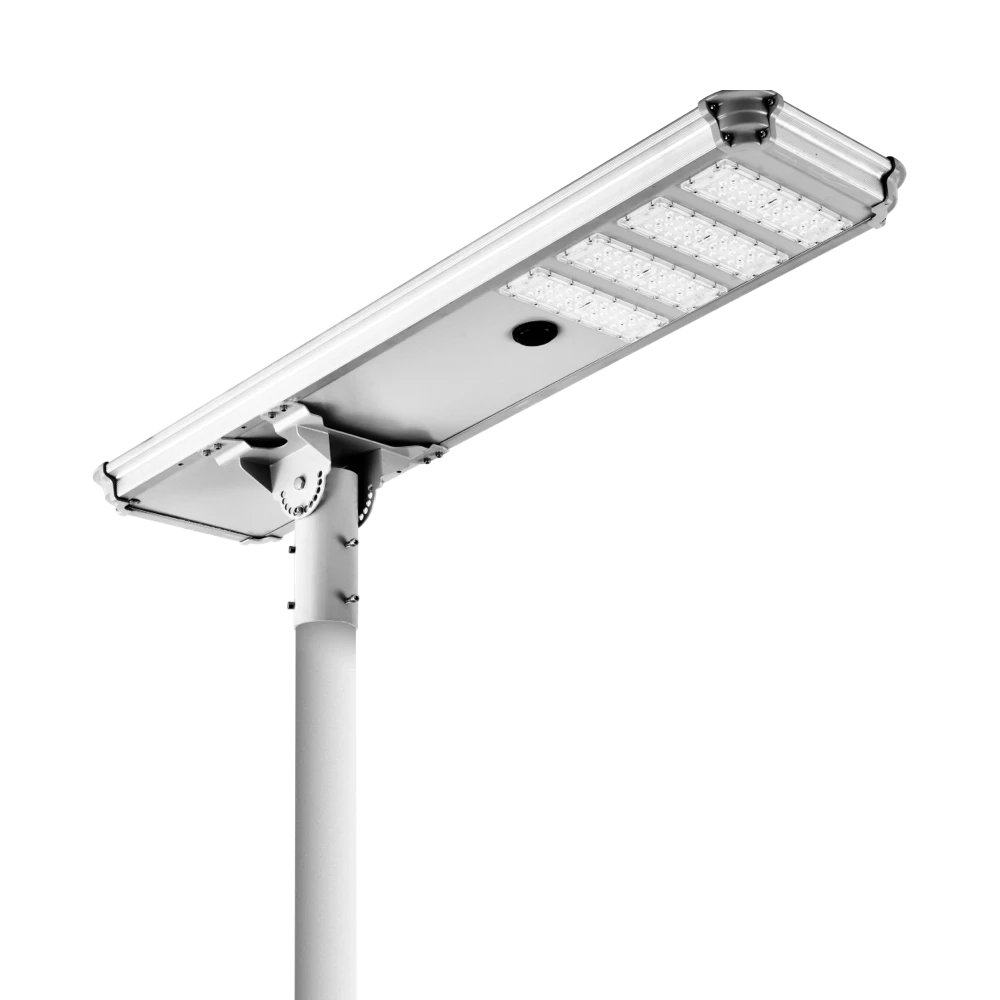 Lubin integrated solar street light all in one design