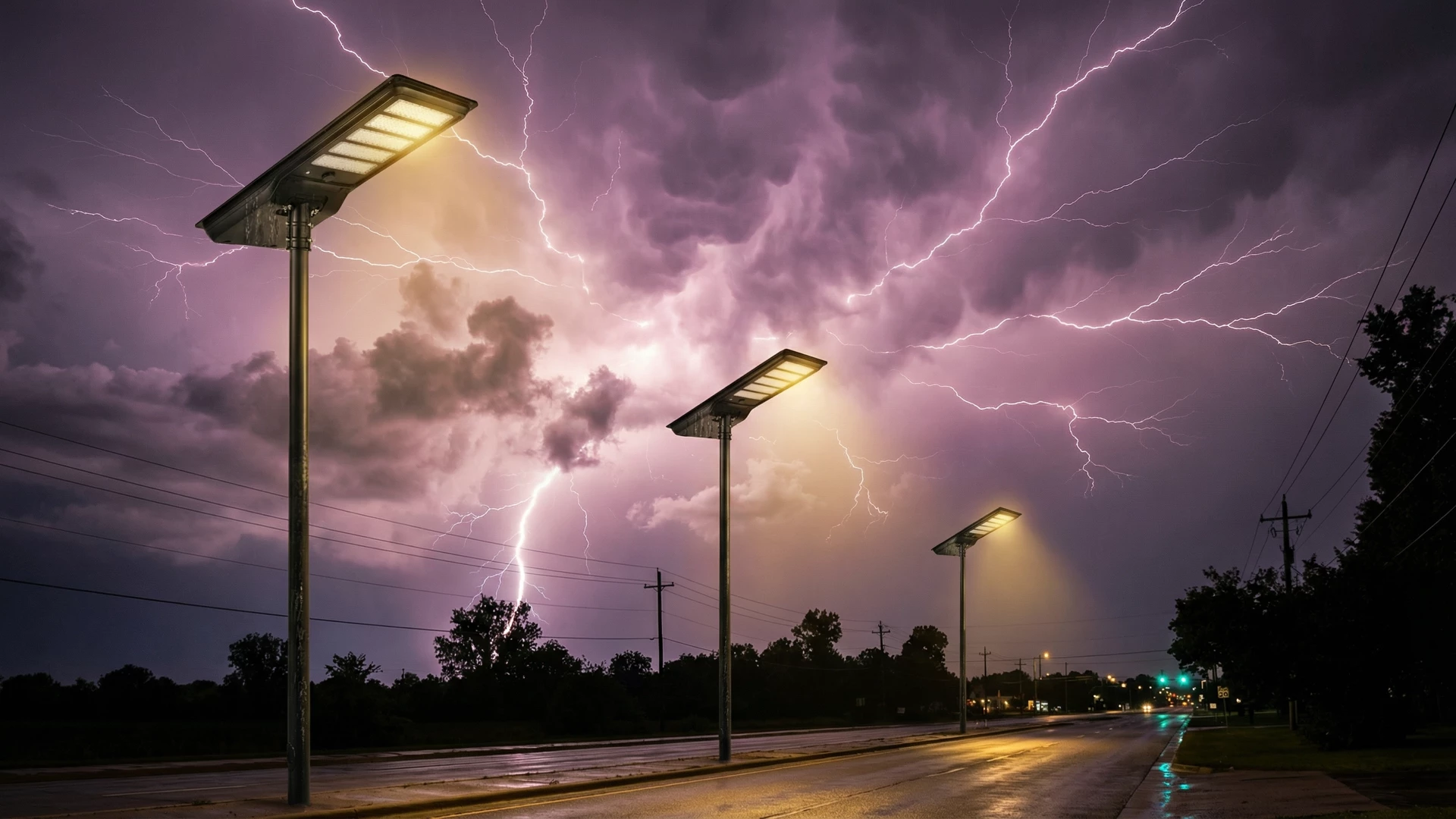 Luhei solar street lighting solution in harsh outdoor environments