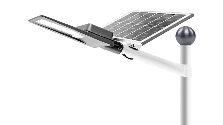 smart solar street light with remote control Luhua series