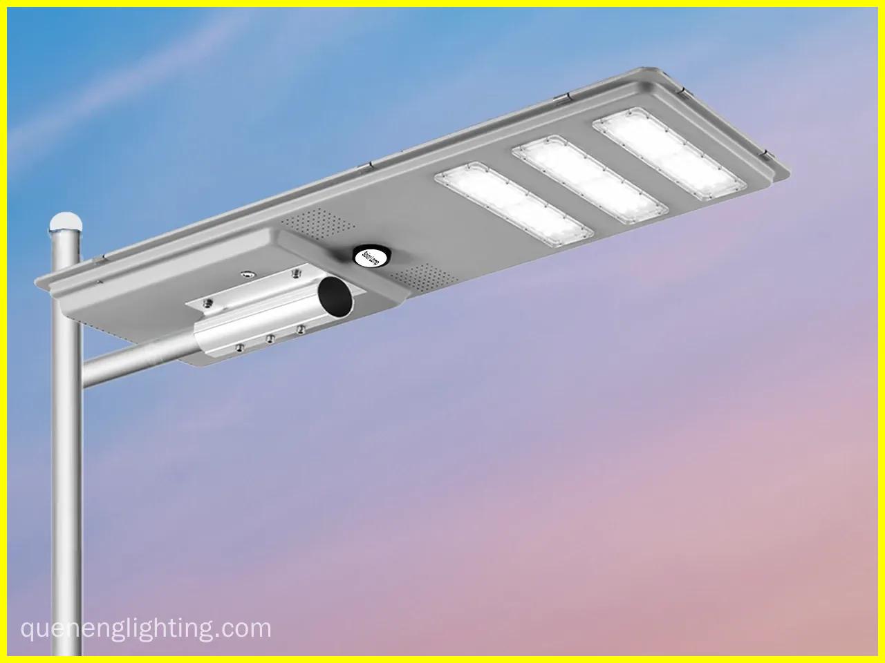 Đèn đường năng lượng mặt trời Luhui Đèn LED chiếu sáng ngoài trời hiệu suất cao