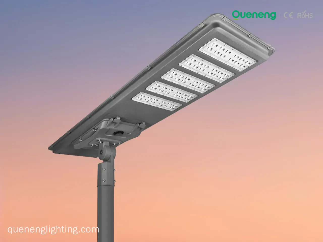 Đèn đường năng lượng mặt trời hiệu suất cao Lulin bền bỉ Đèn đường năng lượng mặt trời hiệu suất cao Lulin bền bỉ