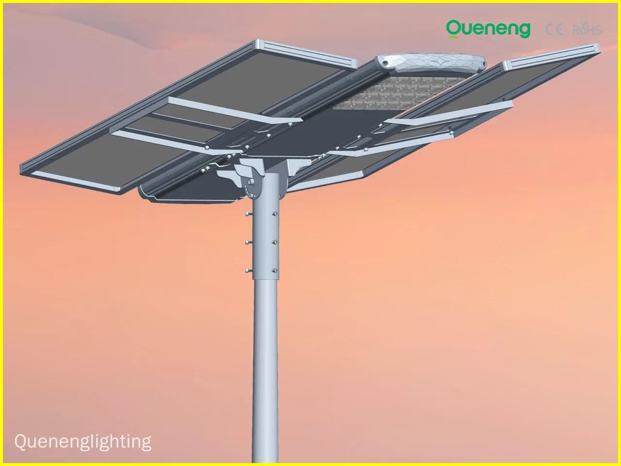 Farola solar Luqing Iluminación LED eficiente