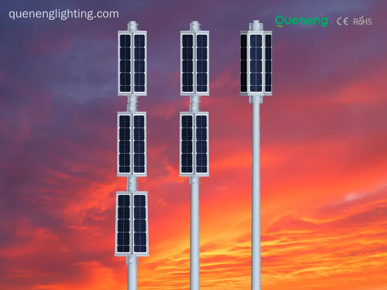 Luzhou güneş enerjili sokak lambası hükümet projesi