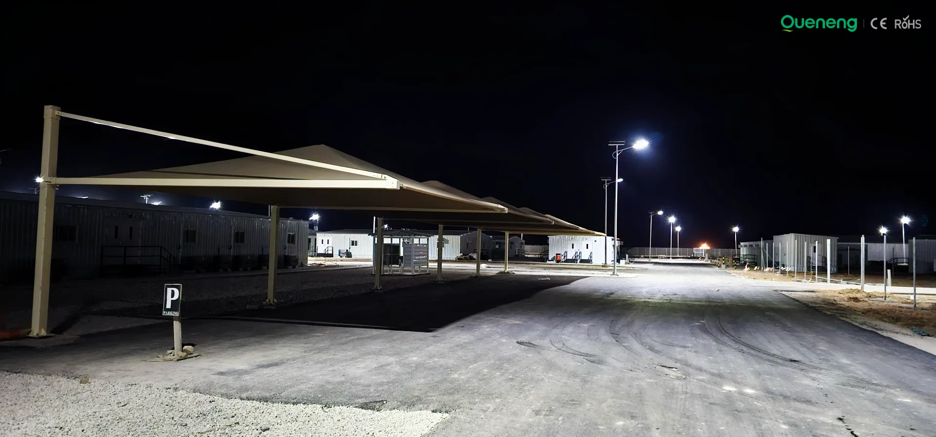 Solar street light project for Saudi industrial park roads Solar street light project for Saudi industrial park roads