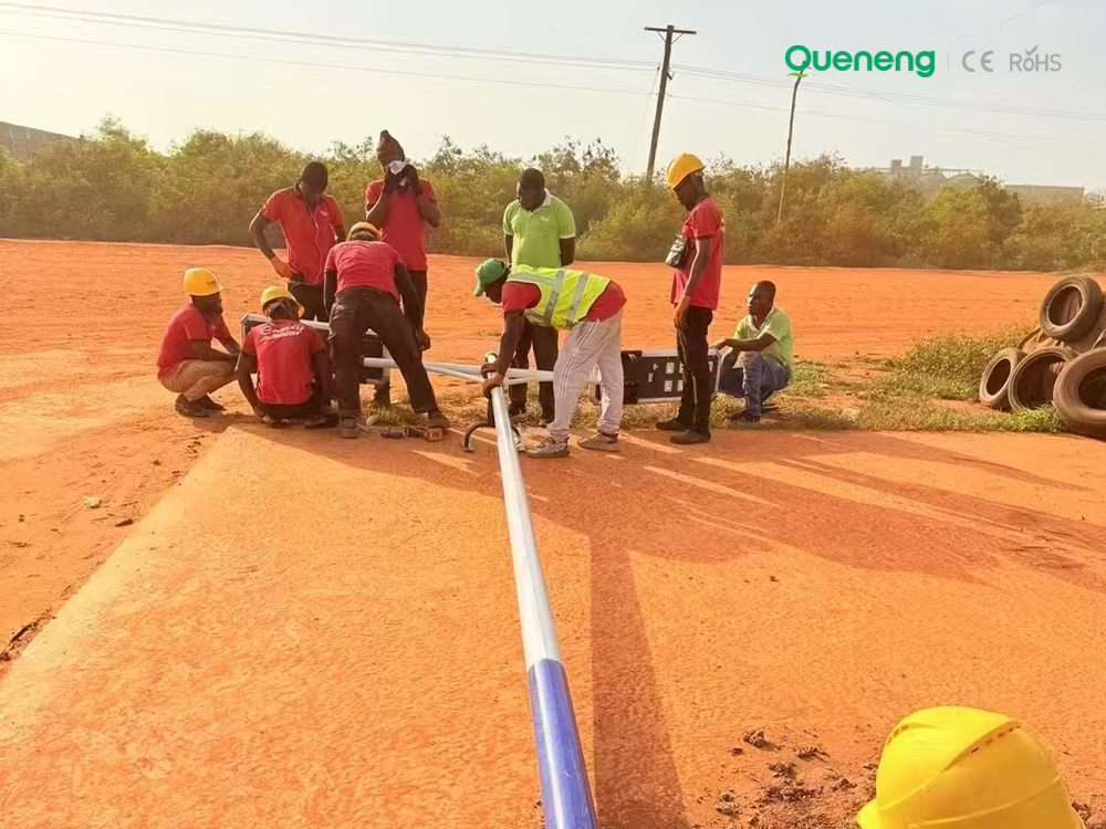 Municipal Project in Nigeria solar street lighting municipal project in nigeria
